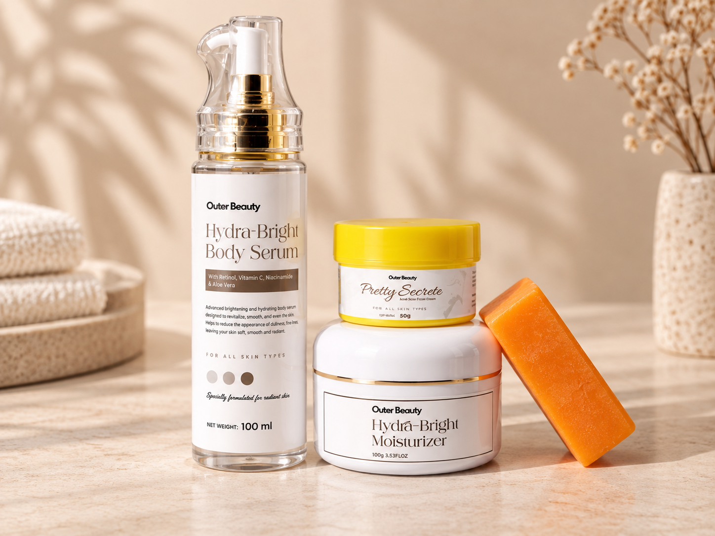 Intensive hyperpigmentation facial set