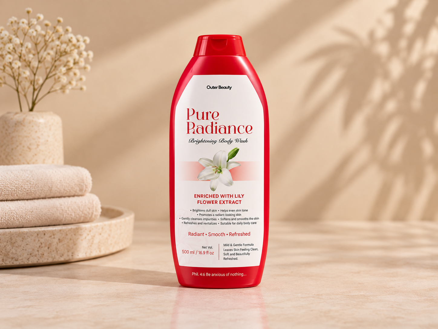 Pure Radiance shower gel