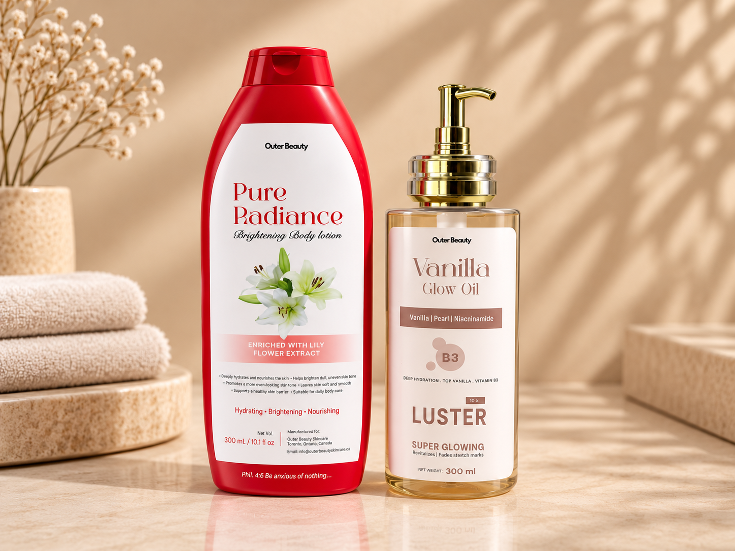 Pure Radiance Glow Duo (For Body use only)