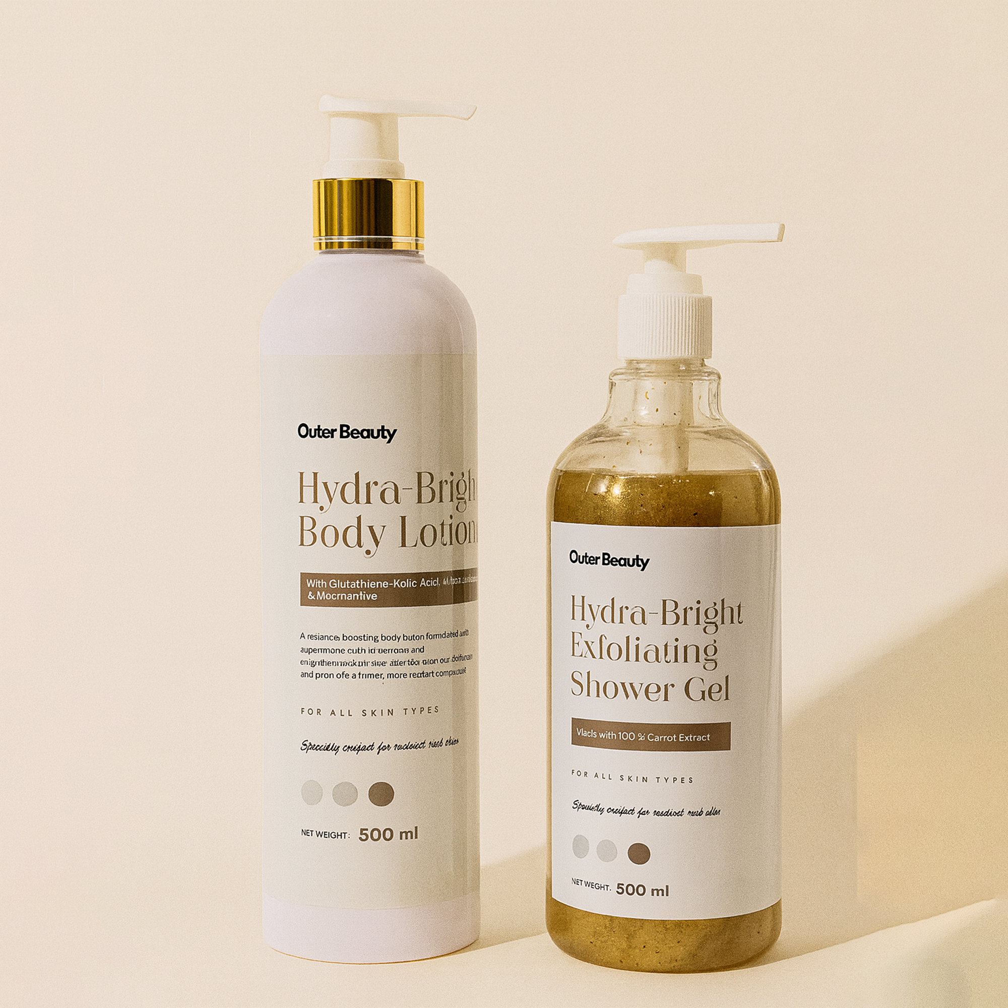 Exfoliating body care for hyperpigmentation