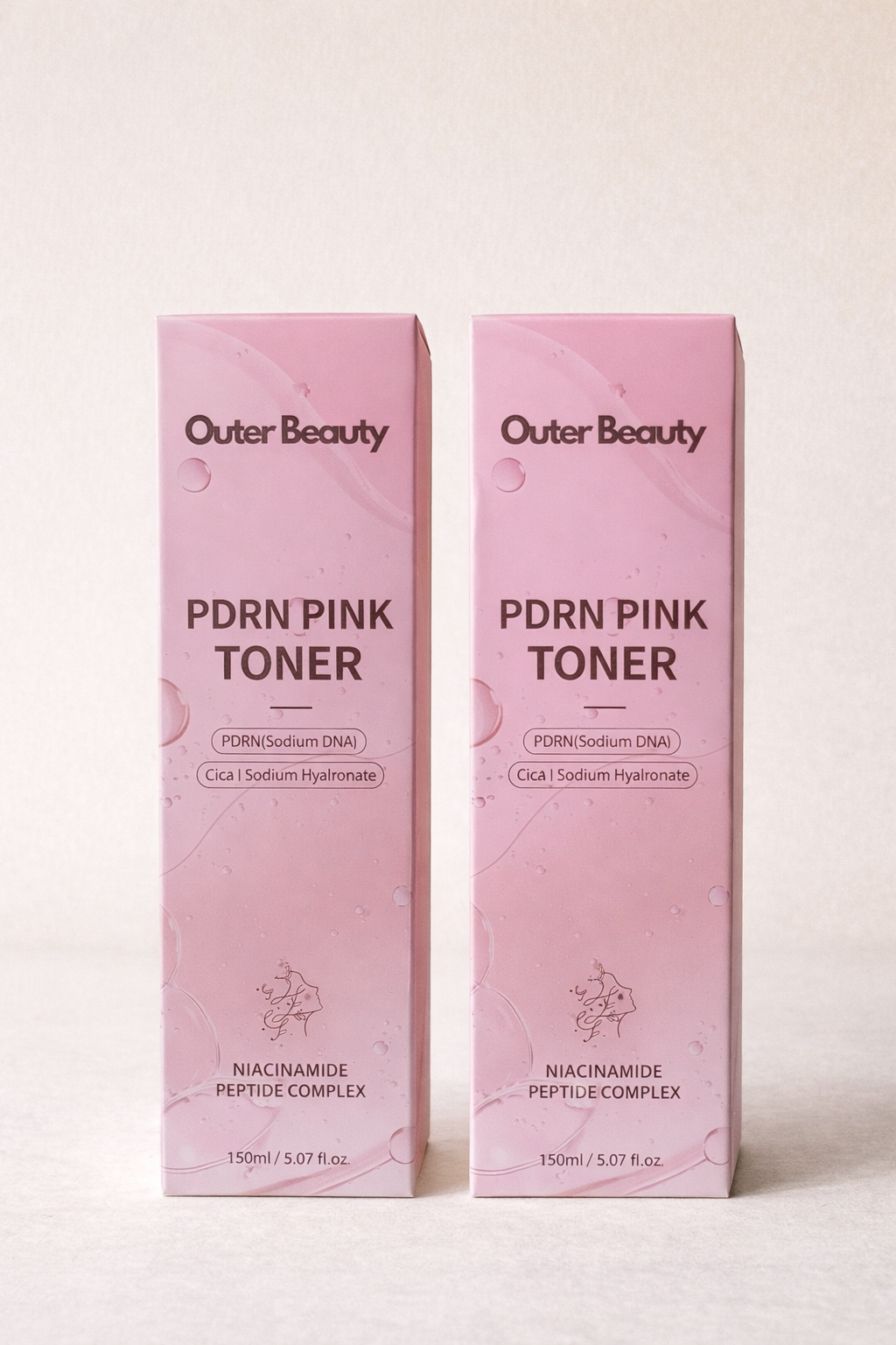 Outer Beauty PDRN Hydrating Face Toners