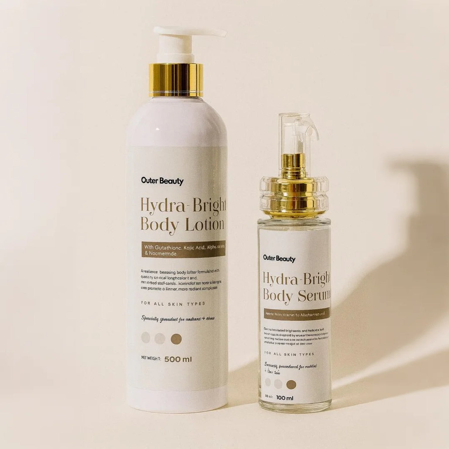 Winter body care for dry skin